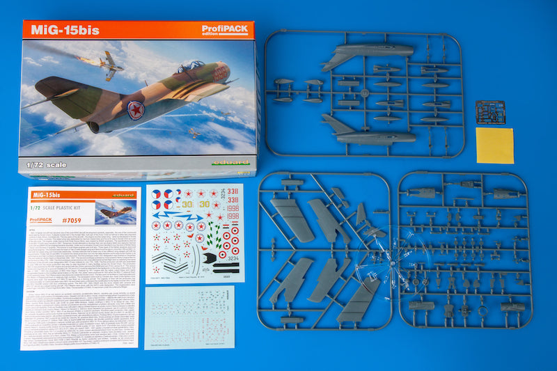 Eduard kits 7059 1:72 MiG-15bis ProfiPACK edition