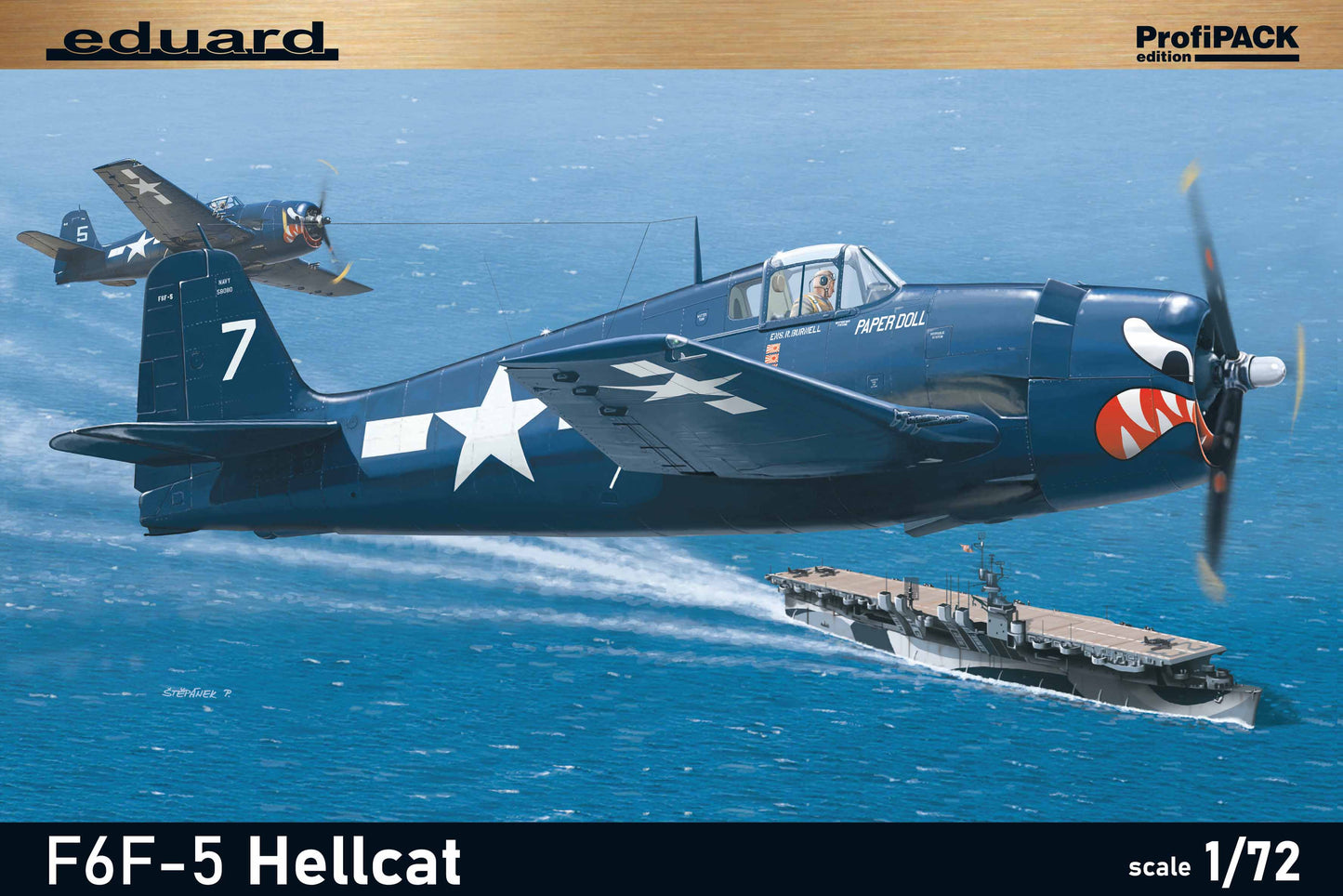 Eduard kits 7077 1:72 Grumman F6F-5 Hellcat ProfiPACK edition