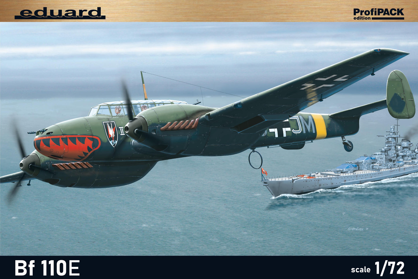 Eduard 7083 1:72 Messerschmitt Bf-110E ProfiPACK Edition