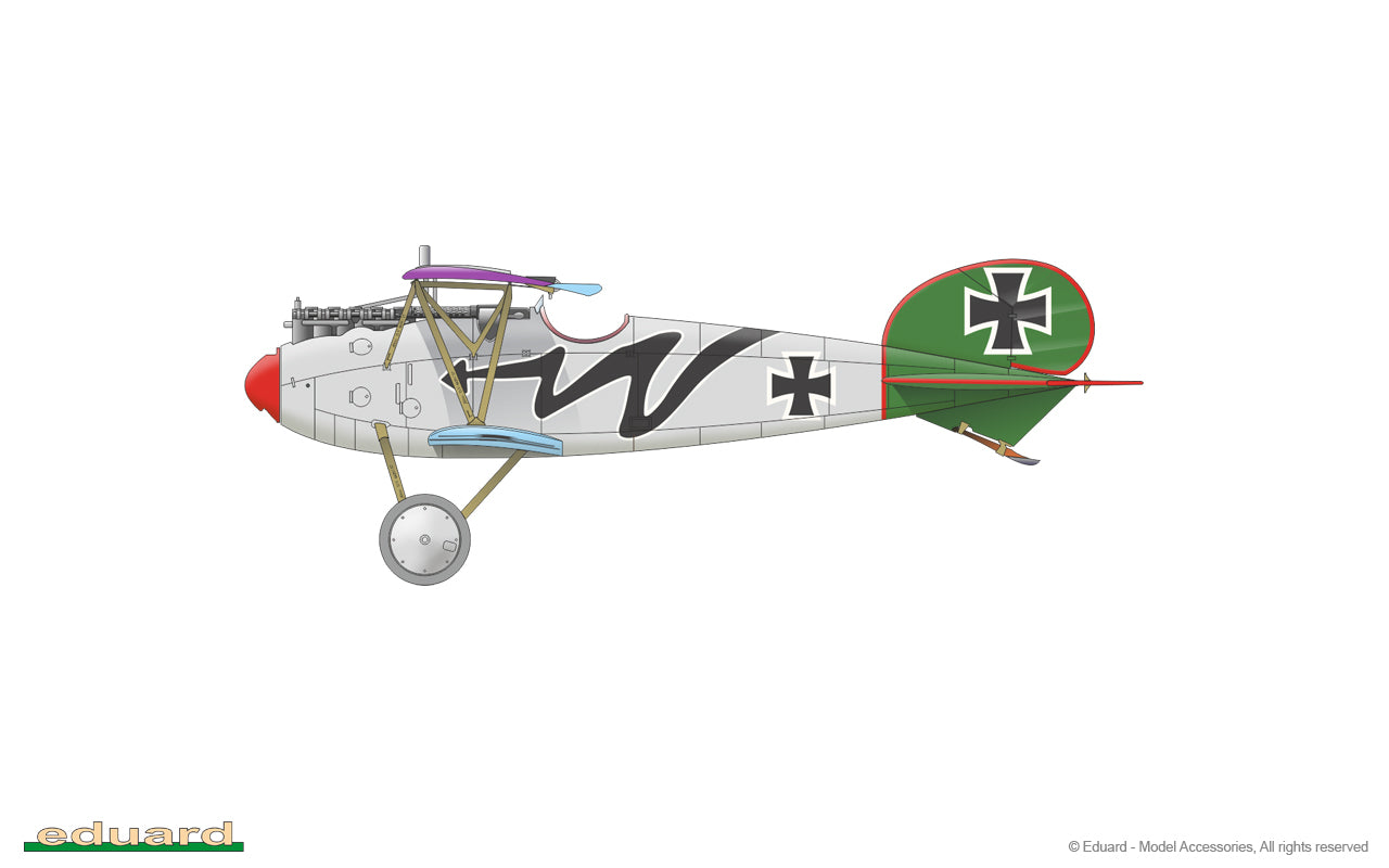 Eduard kits 7406 1:72 Albatros D.V 1/72 Weekend edition