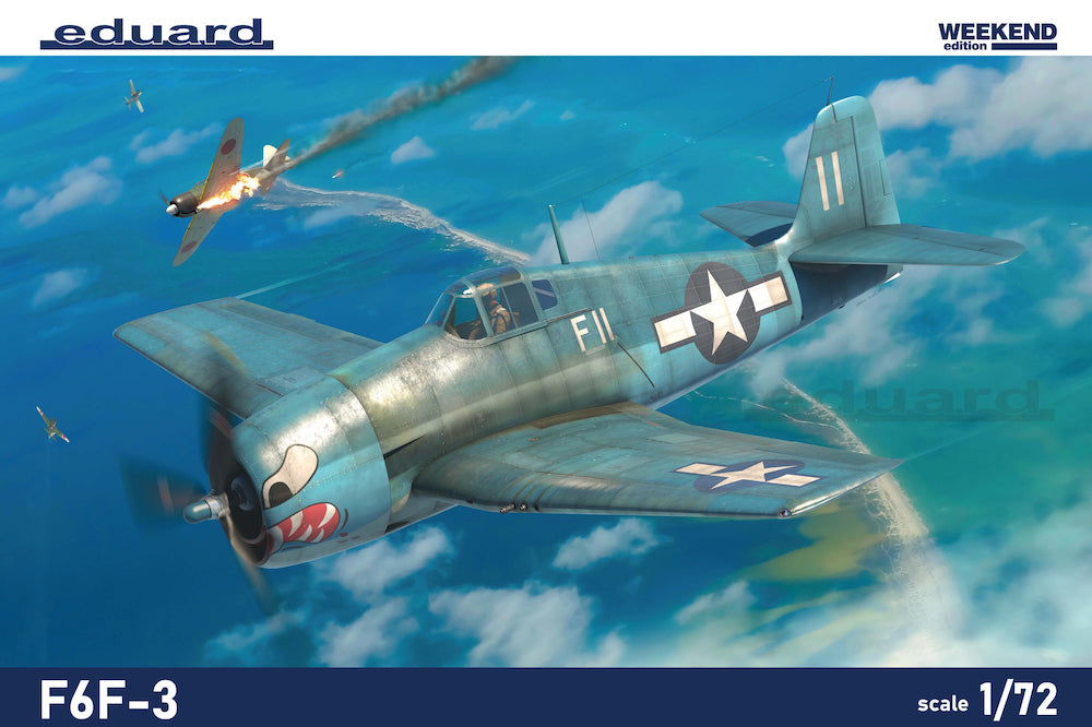 Eduard 7457 1:72 Grumman F6F-3 Hellcat Weekend Edition