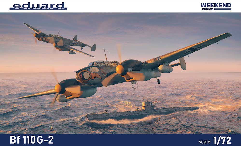 Eduard 7468 1:72 Messerschmitt Bf-110G-2 Weekend Edition