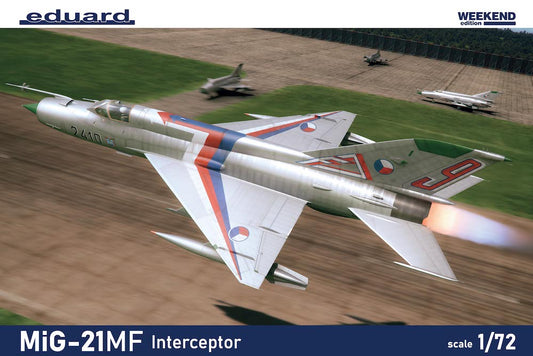 Eduard 7469 1:72 Mikoyan MiG-21MF Interceptor Weekend Edition