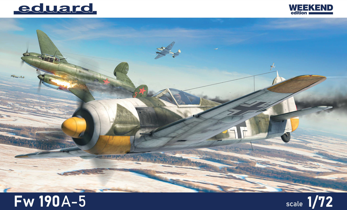 Eduard 7470 1:72 Focke-Wulf Fw-190A-5 Weekend edition