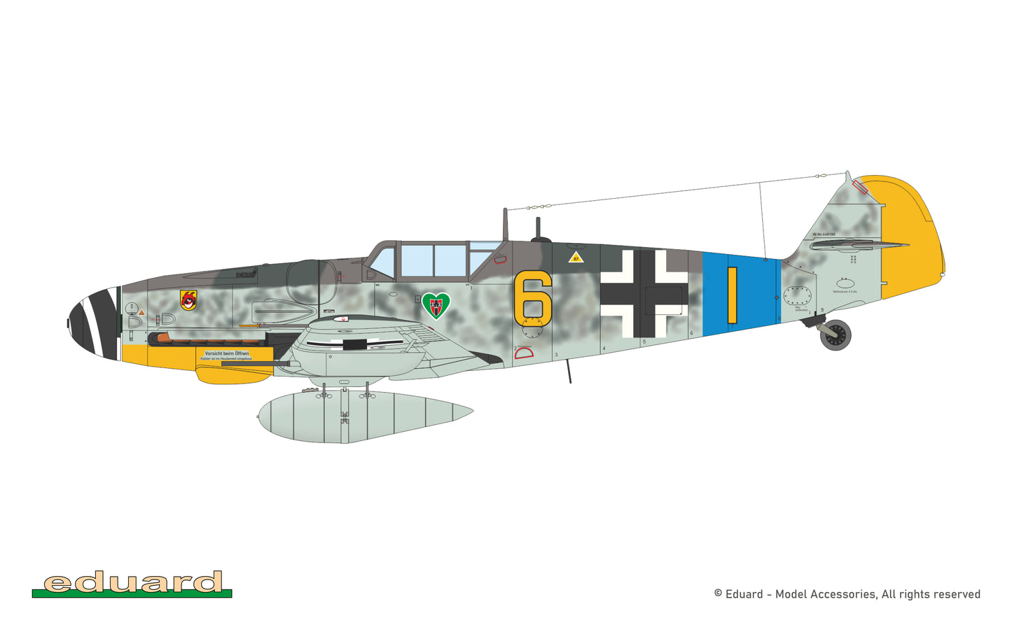 Eduard kits 7475 1:72 Messerschmitt Bf-109G-6