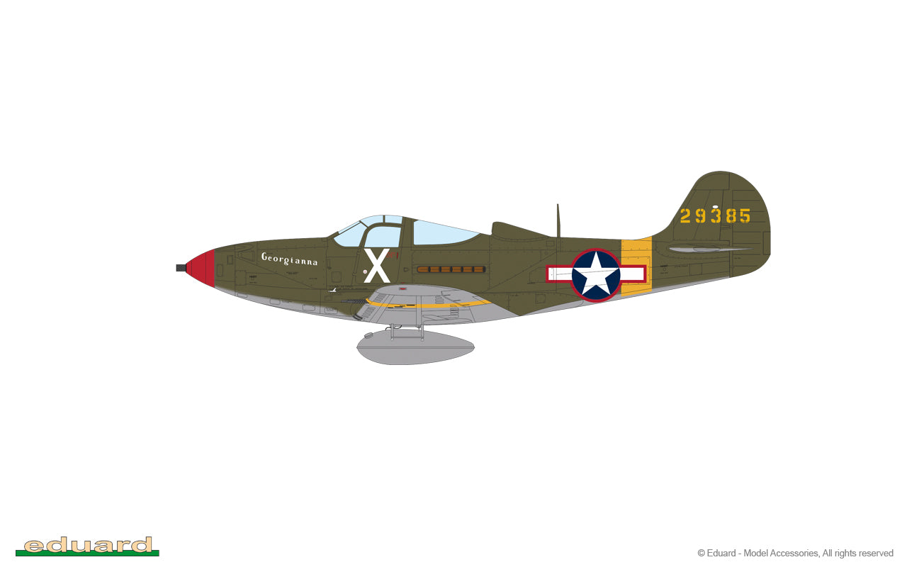 Eduard kits 8067 1:48 Bell P-39N Airacobra ProfiPACK edition