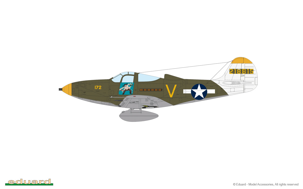 Eduard kits 8067 1:48 Bell P-39N Airacobra ProfiPACK edition