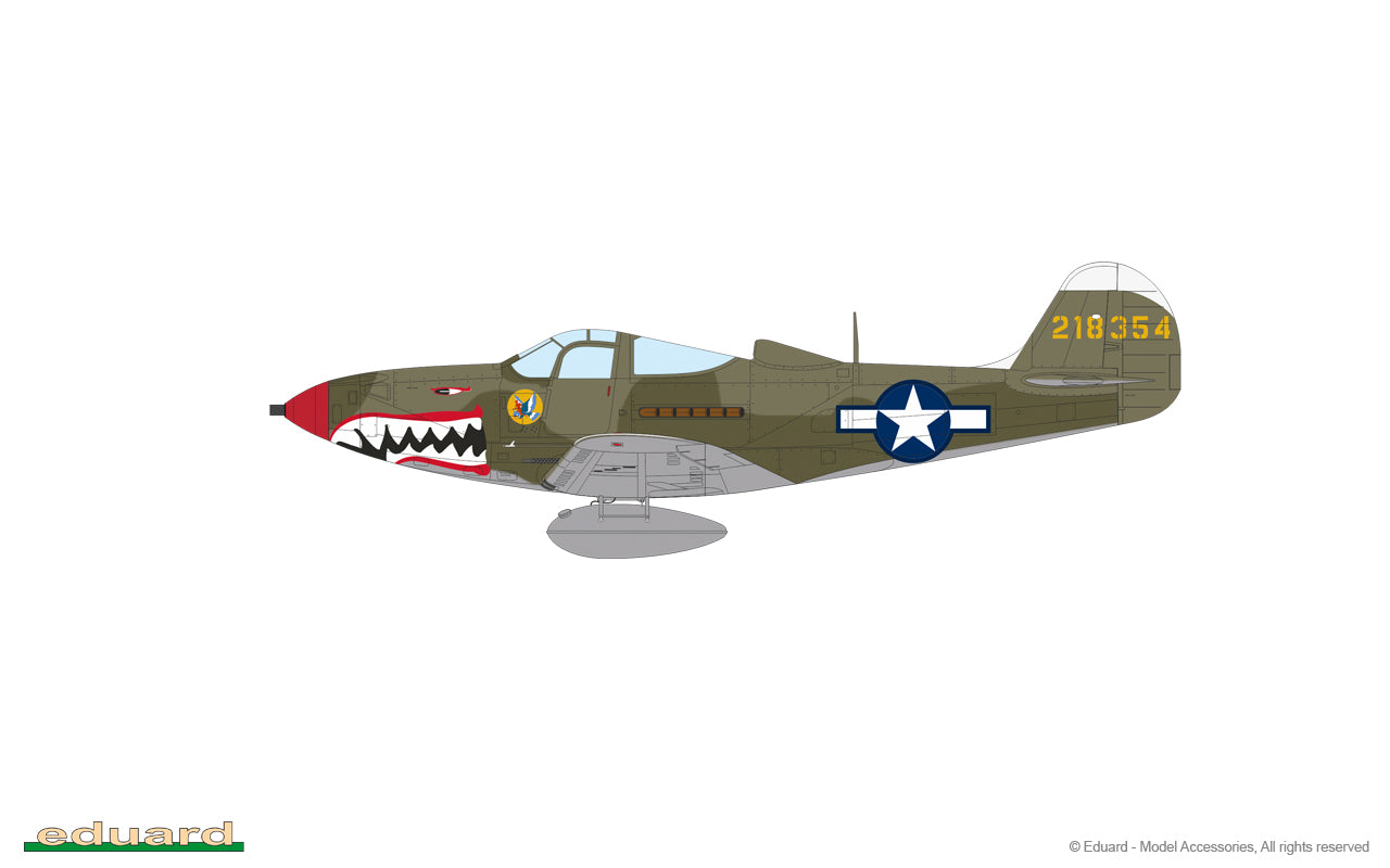 Eduard kits 8067 1:48 Bell P-39N Airacobra ProfiPACK edition