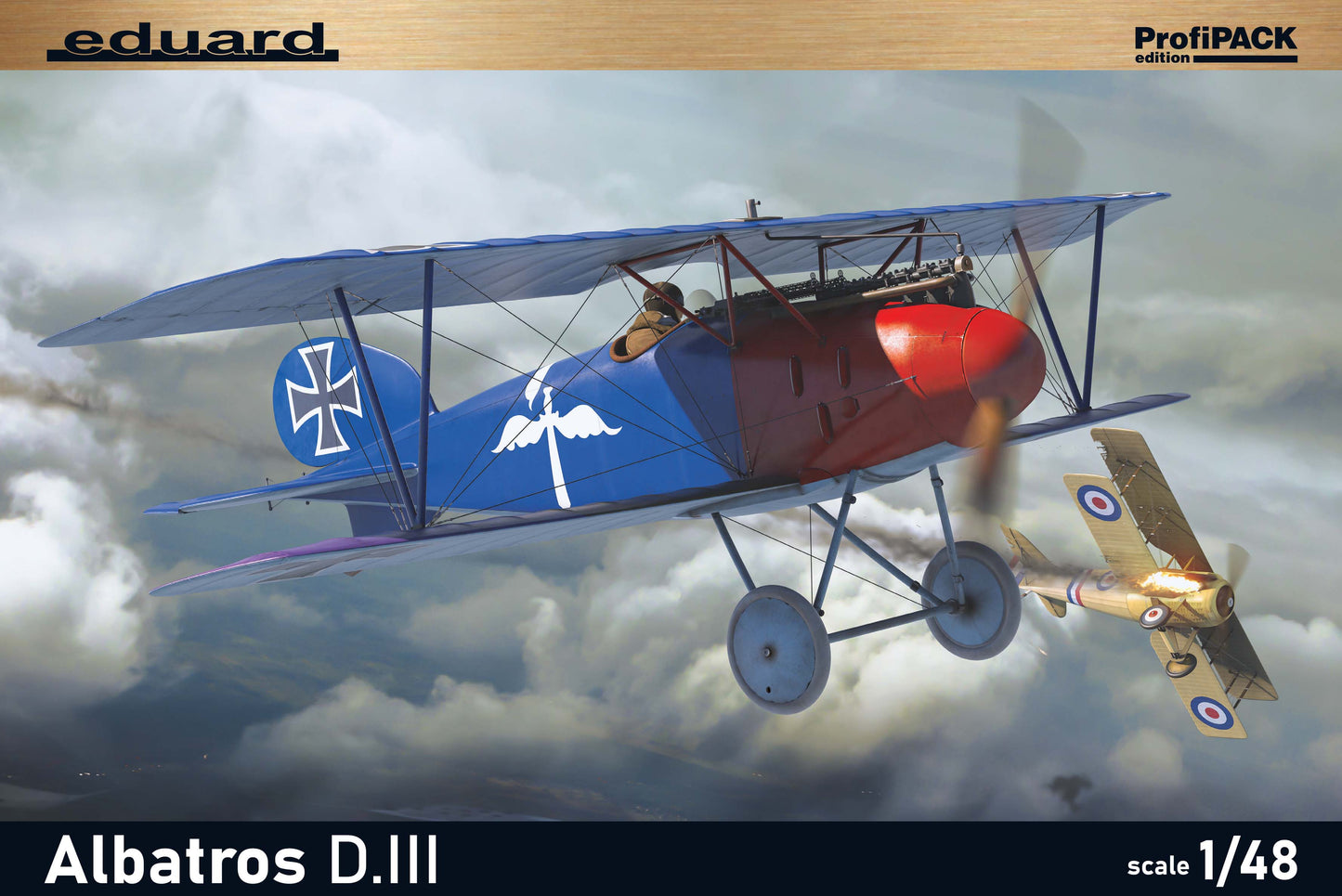 Eduard kits 8114 1:48 Albatros D.III New edition ProfiPACK