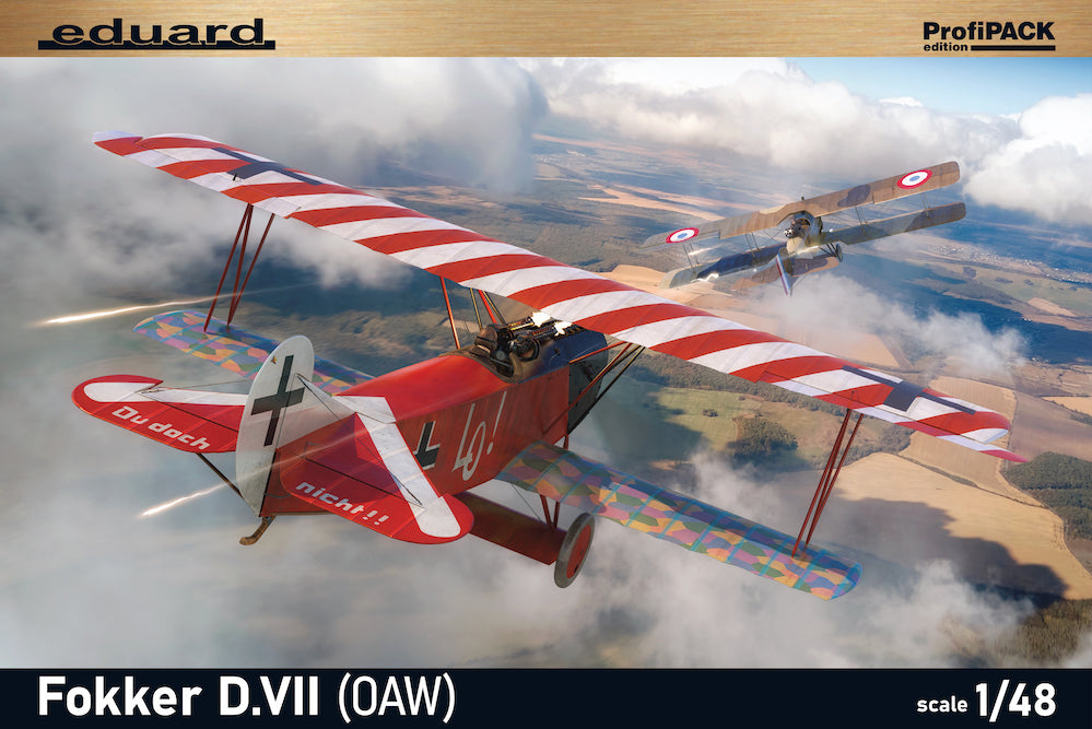 Eduard 8136 1:48 Fokker D.VII (OAW) ProfiPACK