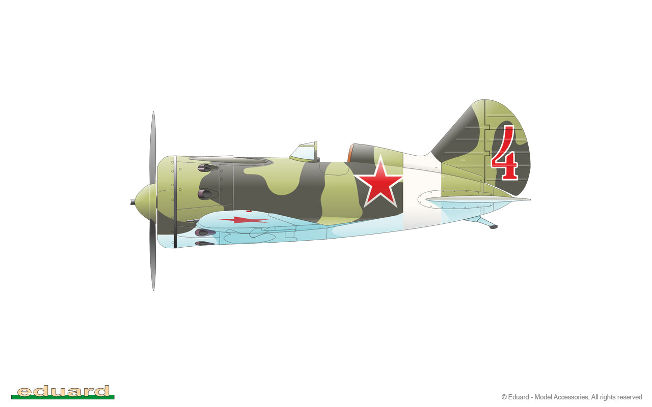 Eduard kits 8148 1:48 Polikarpov I-16 type 10 ProfiPack edition