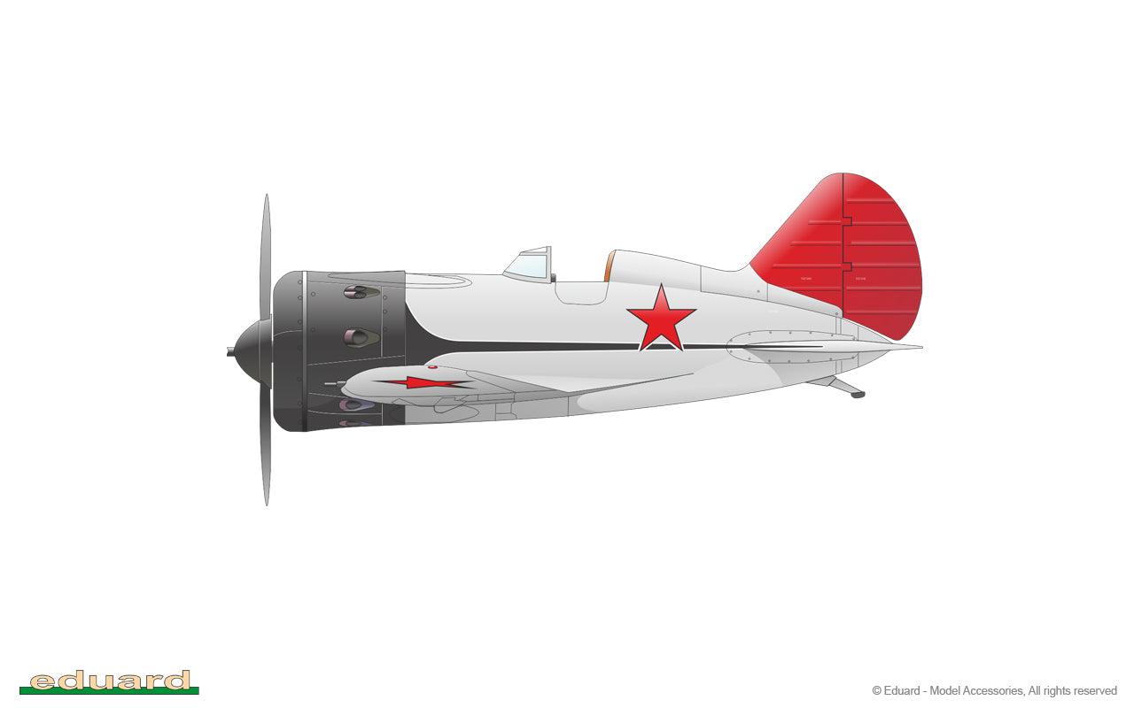 Eduard kits 8148 1:48 Polikarpov I-16 type 10 ProfiPack edition