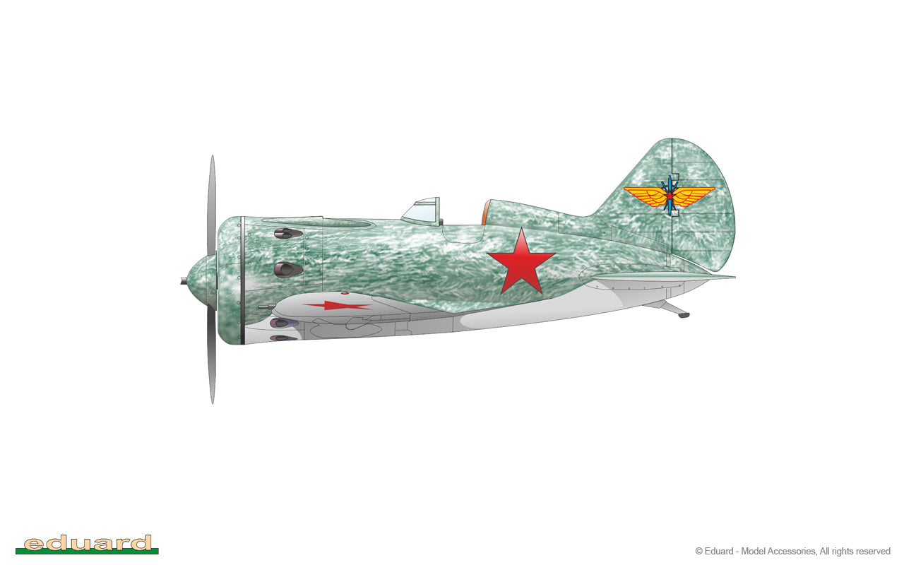 Eduard kits 8148 1:48 Polikarpov I-16 type 10 ProfiPack edition