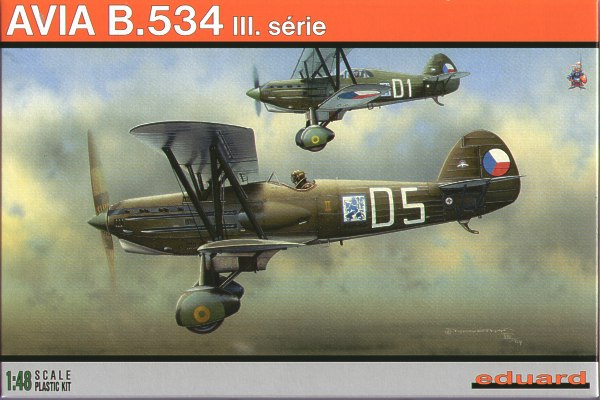 Eduard kits 8191 1:48 Avia B-534 III serie