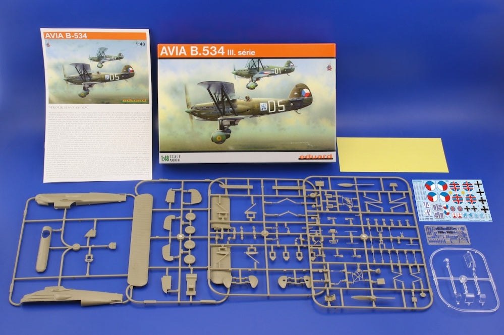 Eduard kits 8191 1:48 Avia B-534 III serie