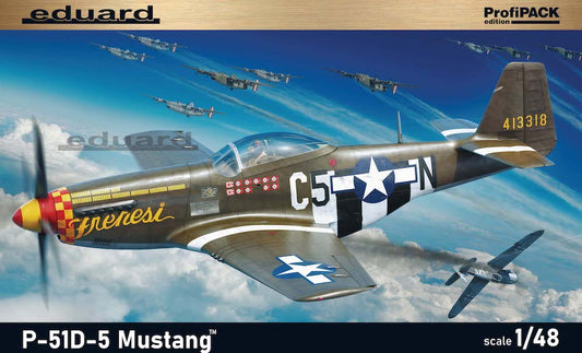 Eduard 82101 1:48 North-American P-51D-5 Mustang ProfiPACK Edition