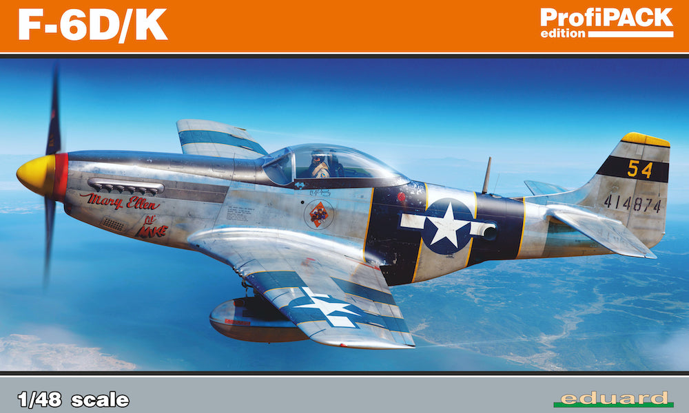 Eduard 82103 1:48 North-American F-6D/K Mustang ProfiPACK Edition