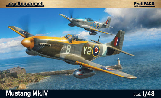 Eduard 82104 1:48 North-American Mustang Mk.IV ProfiPACK Edition