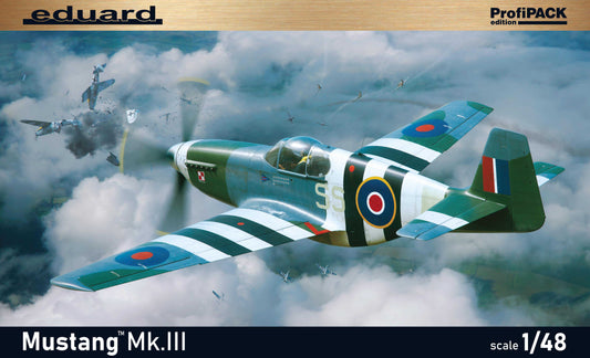 Eduard kits 82109 1:48 North-American Mustang Mk.III  ProfiPACK edition