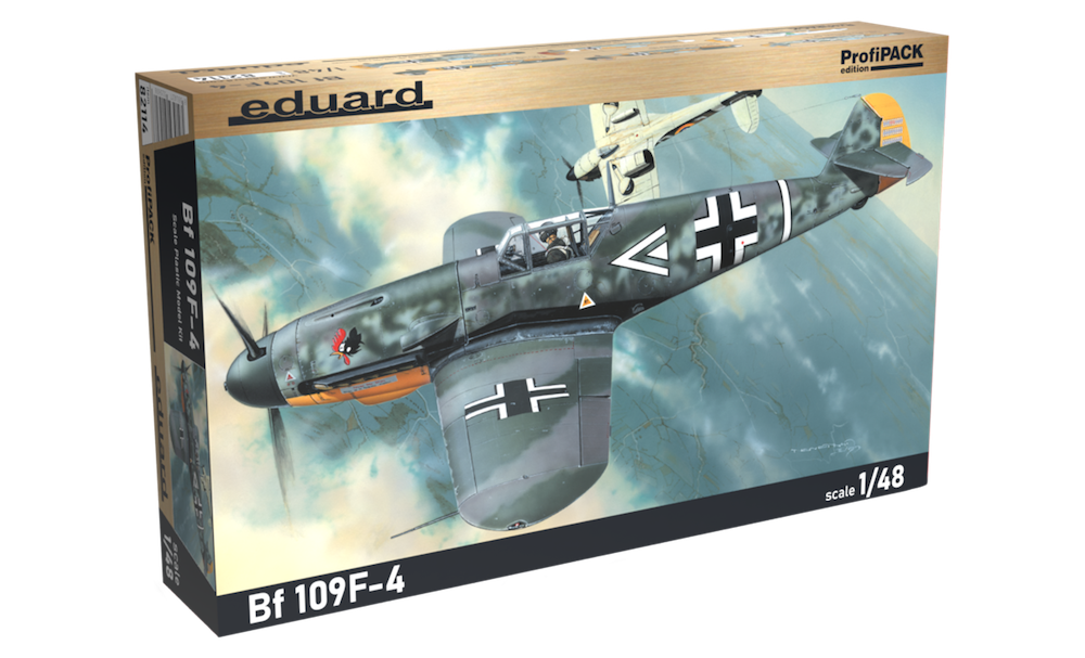 Eduard kits 82114 1:48 Messerschmitt Bf-109F-4  ProfiPACK edition