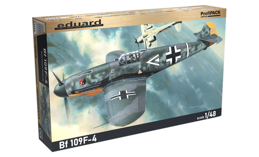 Eduard kits 82114 1:48 Messerschmitt Bf-109F-4  ProfiPACK edition