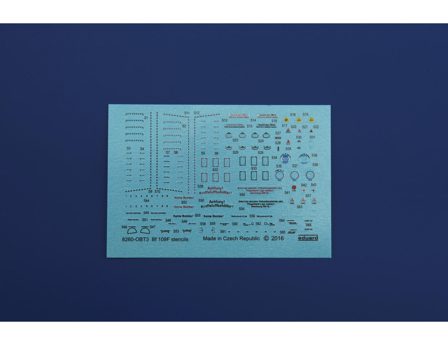 Eduard kits 82114 1:48 Messerschmitt Bf-109F-4  ProfiPACK edition