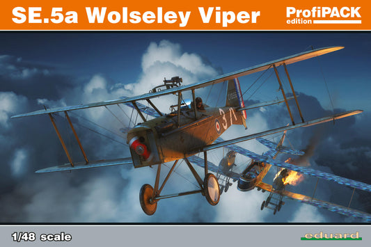 Eduard kits 82131 1:48 Royal_Aircraft_Factory S.E.5a Wolseley Viper Profipack