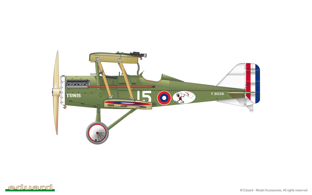 Eduard kits 82131 1:48 Royal_Aircraft_Factory S.E.5a Wolseley Viper Profipack