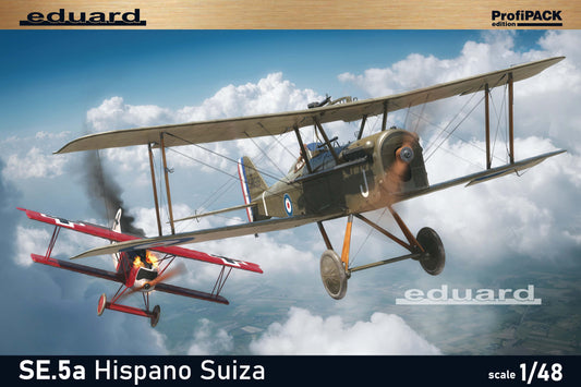 Eduard 82132 1:48 Royal Aircraft Factory SE.5a with Hispano Suiza ProfiPACK Edition