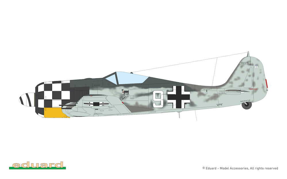 Eduard kits 82137 1:48 Focke-Wulf Fw-190A-6 The ProfiPACK edition