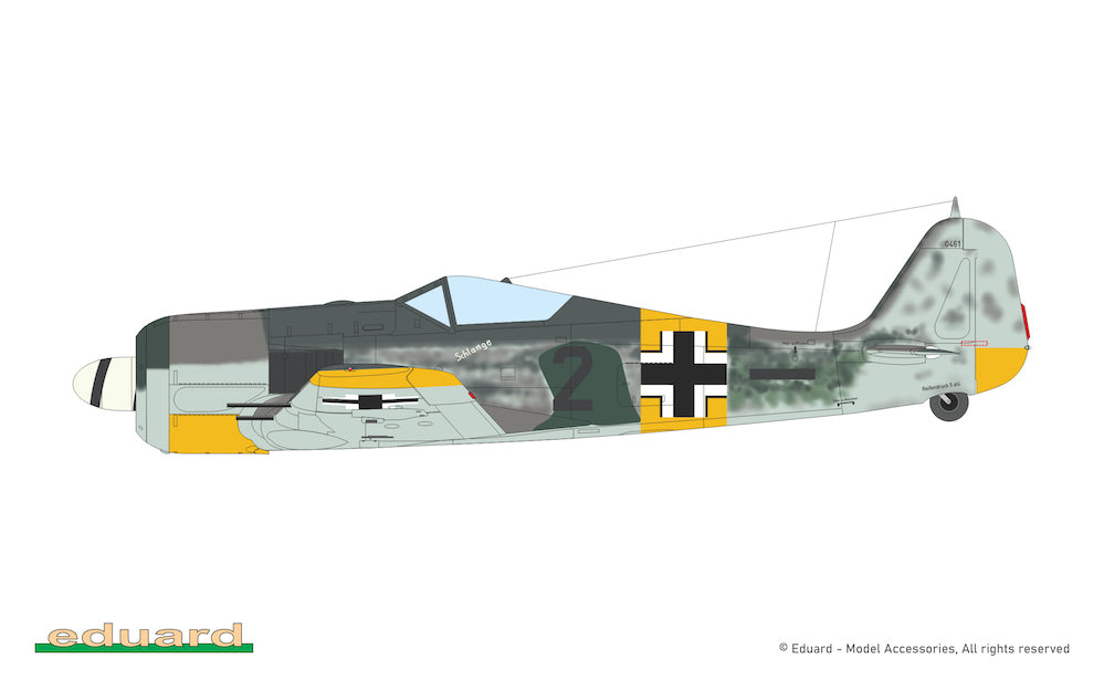 Eduard kits 82137 1:48 Focke-Wulf Fw-190A-6 The ProfiPACK edition