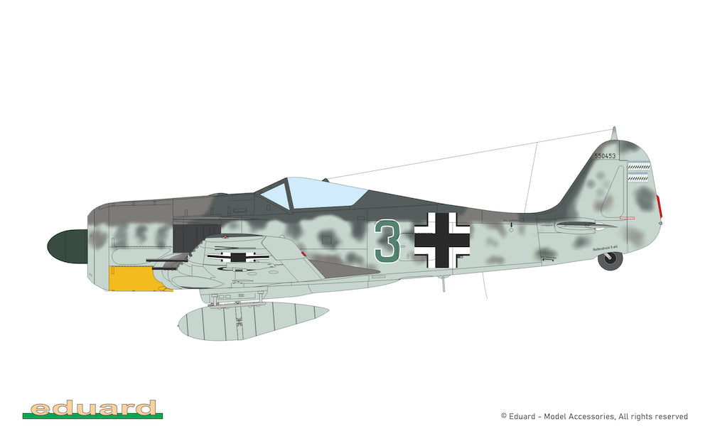 Eduard kits 82137 1:48 Focke-Wulf Fw-190A-6 The ProfiPACK edition