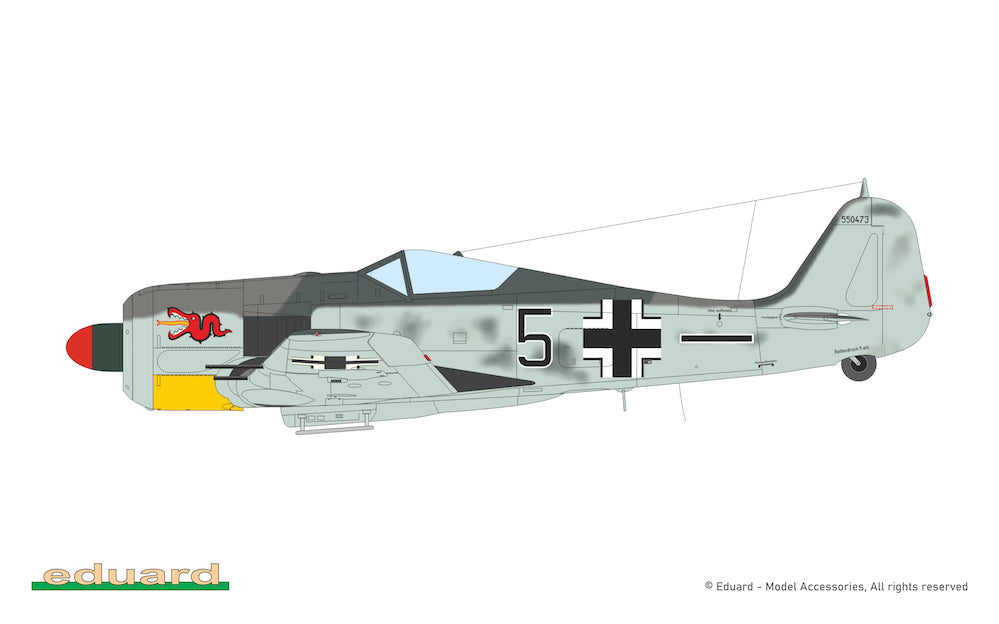 Eduard kits 82137 1:48 Focke-Wulf Fw-190A-6 The ProfiPACK edition