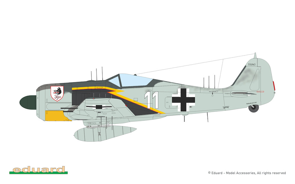 Eduard kits 82137 1:48 Focke-Wulf Fw-190A-6 The ProfiPACK edition