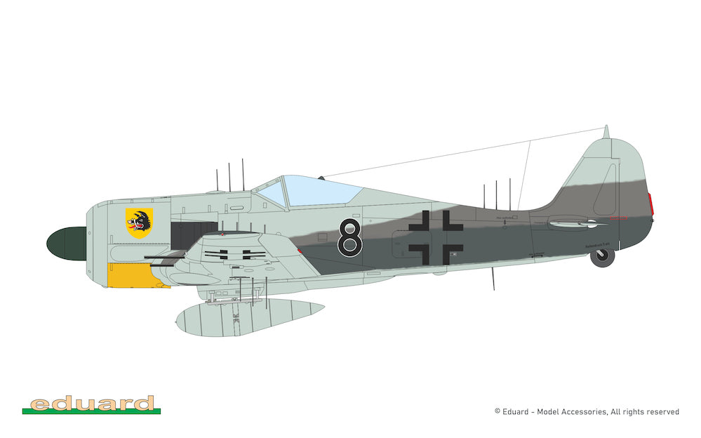 Eduard kits 82137 1:48 Focke-Wulf Fw-190A-6 The ProfiPACK edition