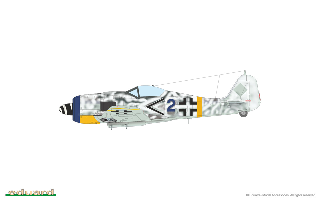 Eduard kits 82139 1:48 Focke-Wulf Fw-190F-8 Profipack edition