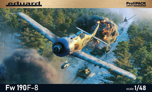 Eduard kits 82139 1:48 Focke-Wulf Fw-190F-8 Profipack edition