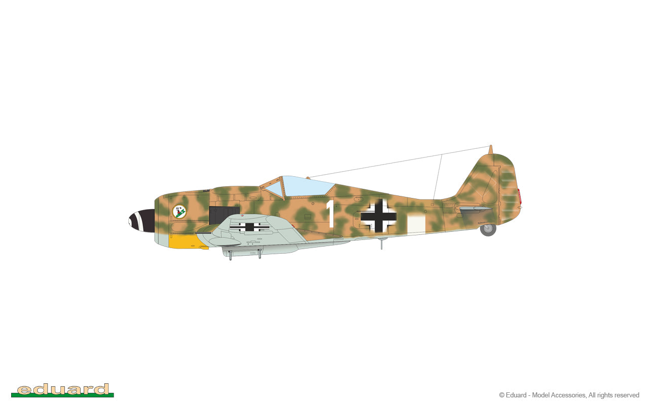 Eduard kits 82139 1:48 Focke-Wulf Fw-190F-8 Profipack edition