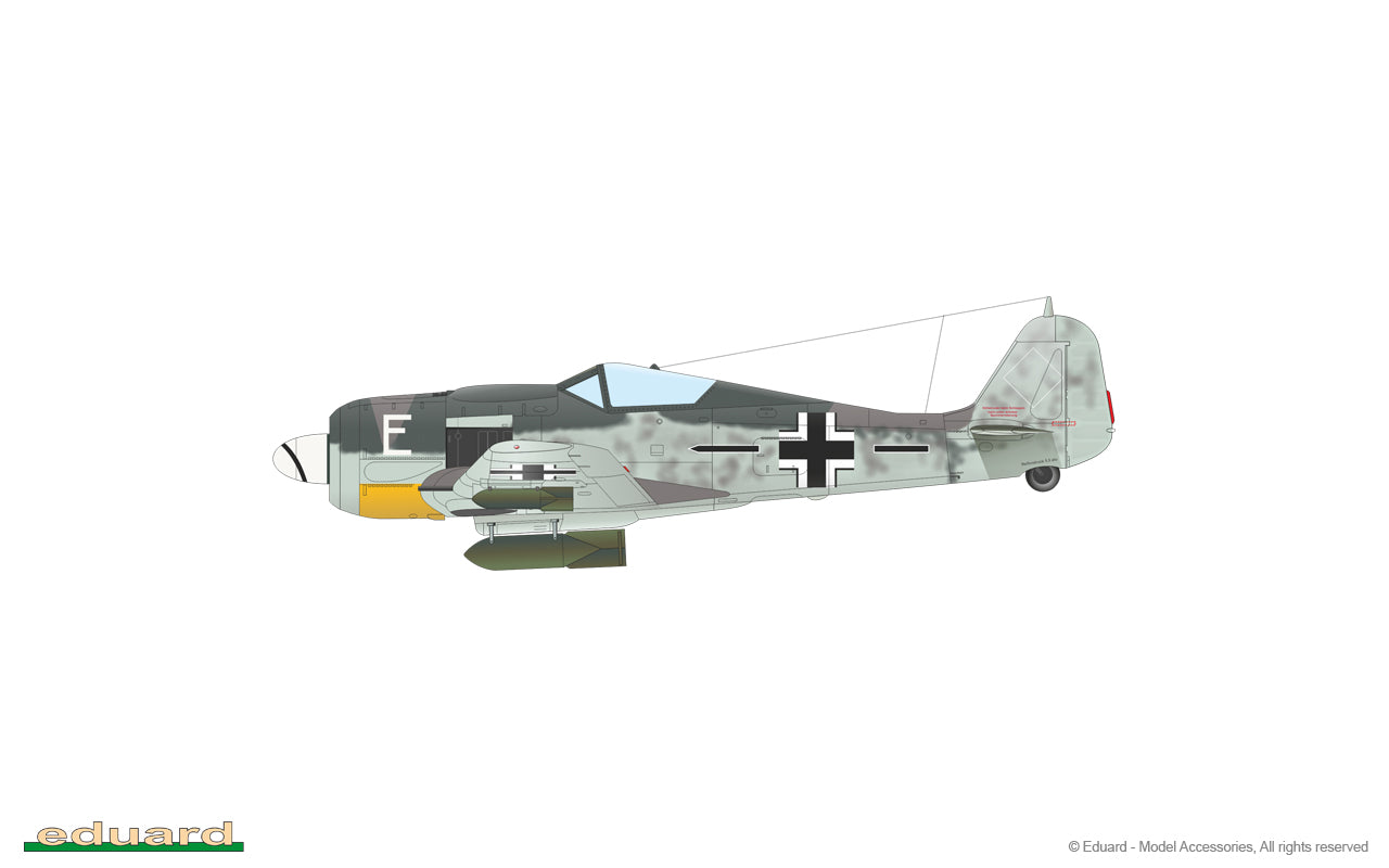 Eduard kits 82139 1:48 Focke-Wulf Fw-190F-8 Profipack edition