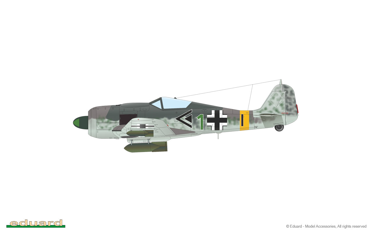 Eduard kits 82139 1:48 Focke-Wulf Fw-190F-8 Profipack edition