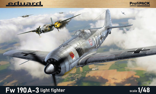 Eduard 82141 1:48 Focke-Wulf Fw-190A-3 Light Fighter ProfiPACK Edition