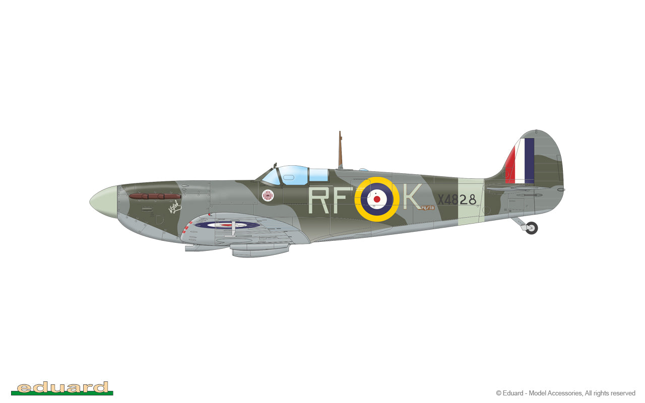 Eduard kits 82151 1:48 Supermarine Spitfire Mk.Ia - The ProfiPACK Edition
