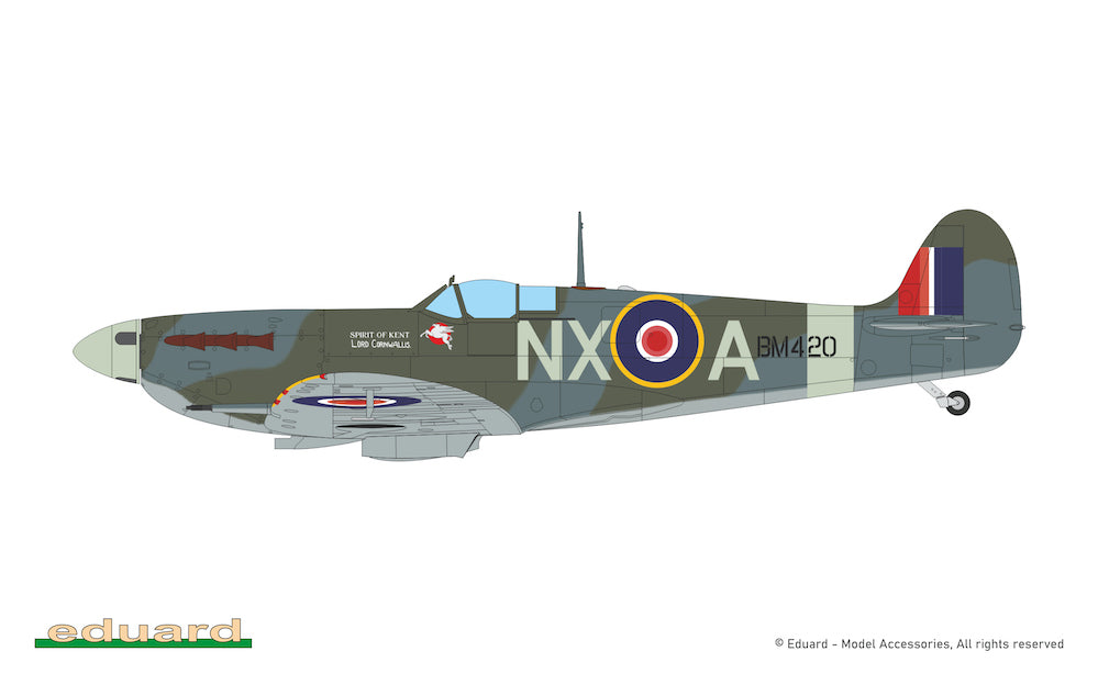 Eduard kits 82157 1:48 Supermarine Spitfire Mk.Vb mid