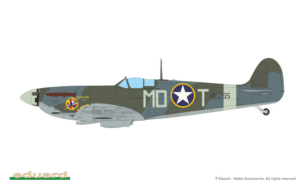 Eduard kits 82157 1:48 Supermarine Spitfire Mk.Vb mid