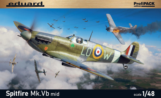 Eduard kits 82157 1:48 Supermarine Spitfire Mk.Vb mid