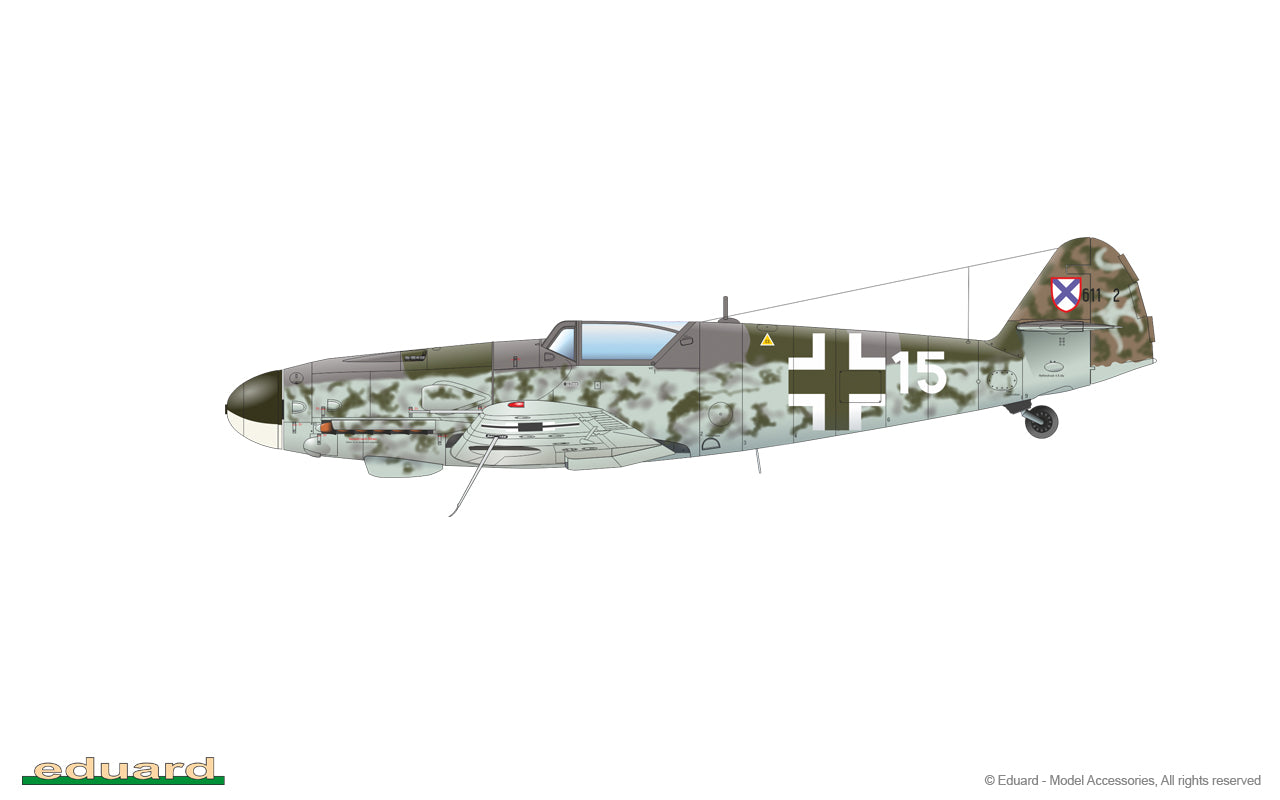 Eduard kits 82161 1:48 Messerschmitt Bf-109G-10 WNF/Diana ProfiPACK edition