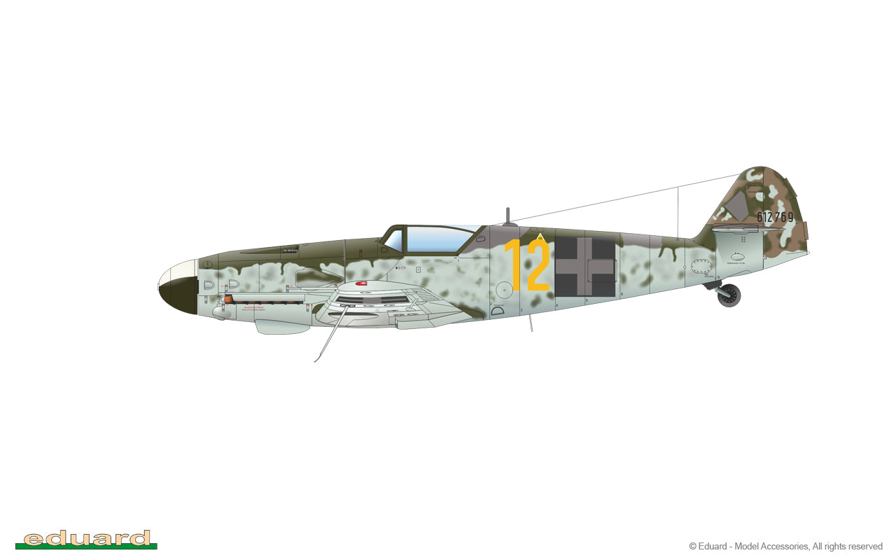 Eduard kits 82161 1:48 Messerschmitt Bf-109G-10 WNF/Diana ProfiPACK edition