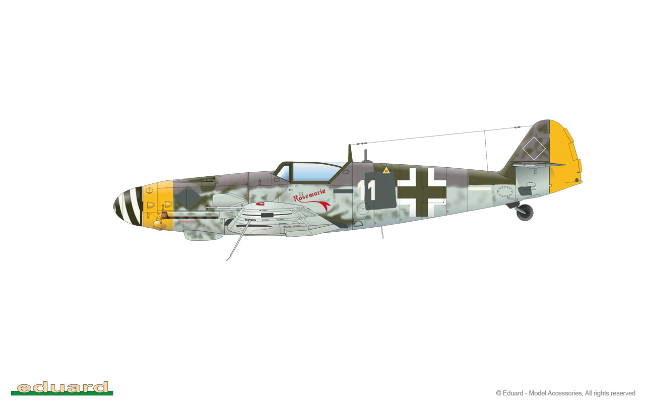 Eduard kits 82161 1:48 Messerschmitt Bf-109G-10 WNF/Diana ProfiPACK edition