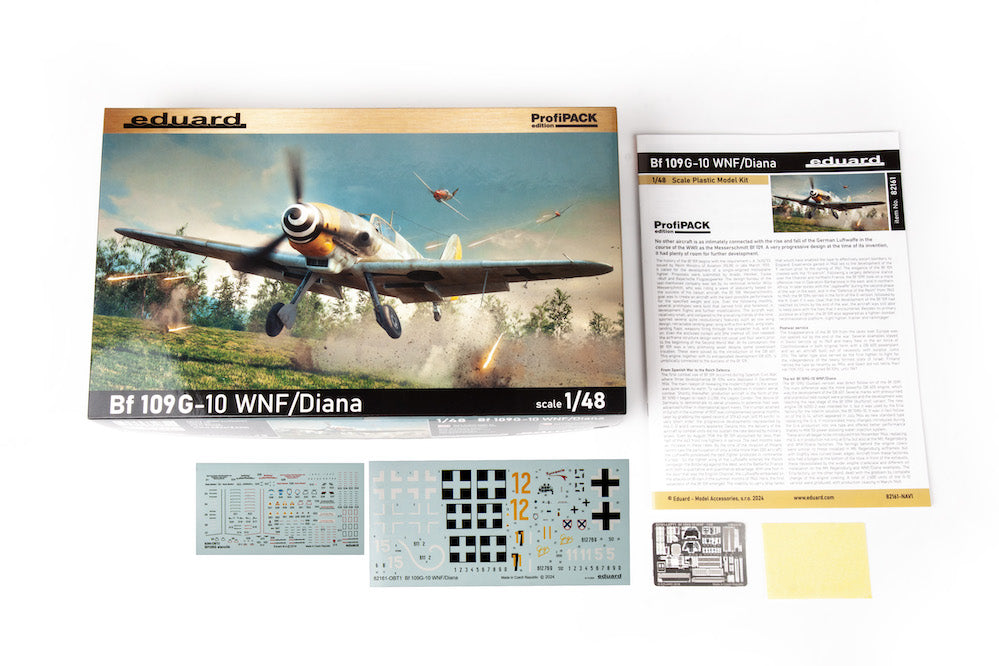 Eduard kits 82161 1:48 Messerschmitt Bf-109G-10 WNF/Diana ProfiPACK edition