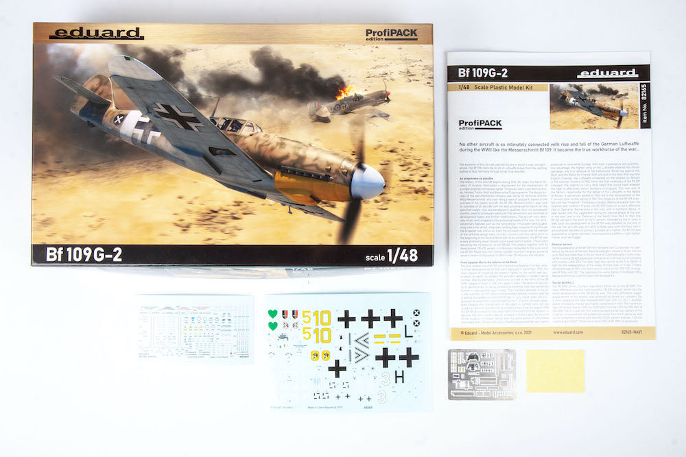 Eduard kits 82165 1:48 Messerschmitt Bf-109G-2 Profipack edition